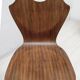 After Carlo Ratti Mid-Century Modern Italian Bentwood Chairs, 1950s
