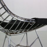 "DKR-2" Set of 4 Wire Chairs 'Bikini' by Eames for Herman Miller, 1960