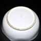 Antique Sèvres porcelain salad bowl with hand-painted gold arabesque decoration