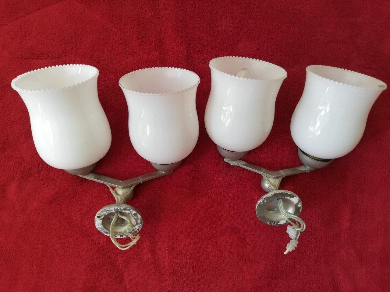 Pair of wall lamps 60s