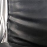 Pierluigi Cerri sofa model Pause signed Poltrona Frau in Black leather Design