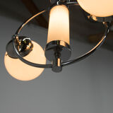 Bauhaus or functionalist chandelier, 1930s