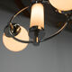 Bauhaus or functionalist chandelier, 1930s