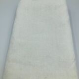Antique embroidered white tablecloth and 8 napkins