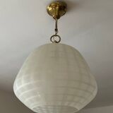 Scandinavian frosted glass pendant light