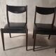 Paire de chaises scandinaves