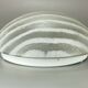 Plafoniere ceiling lamp glass space design lamp 70s