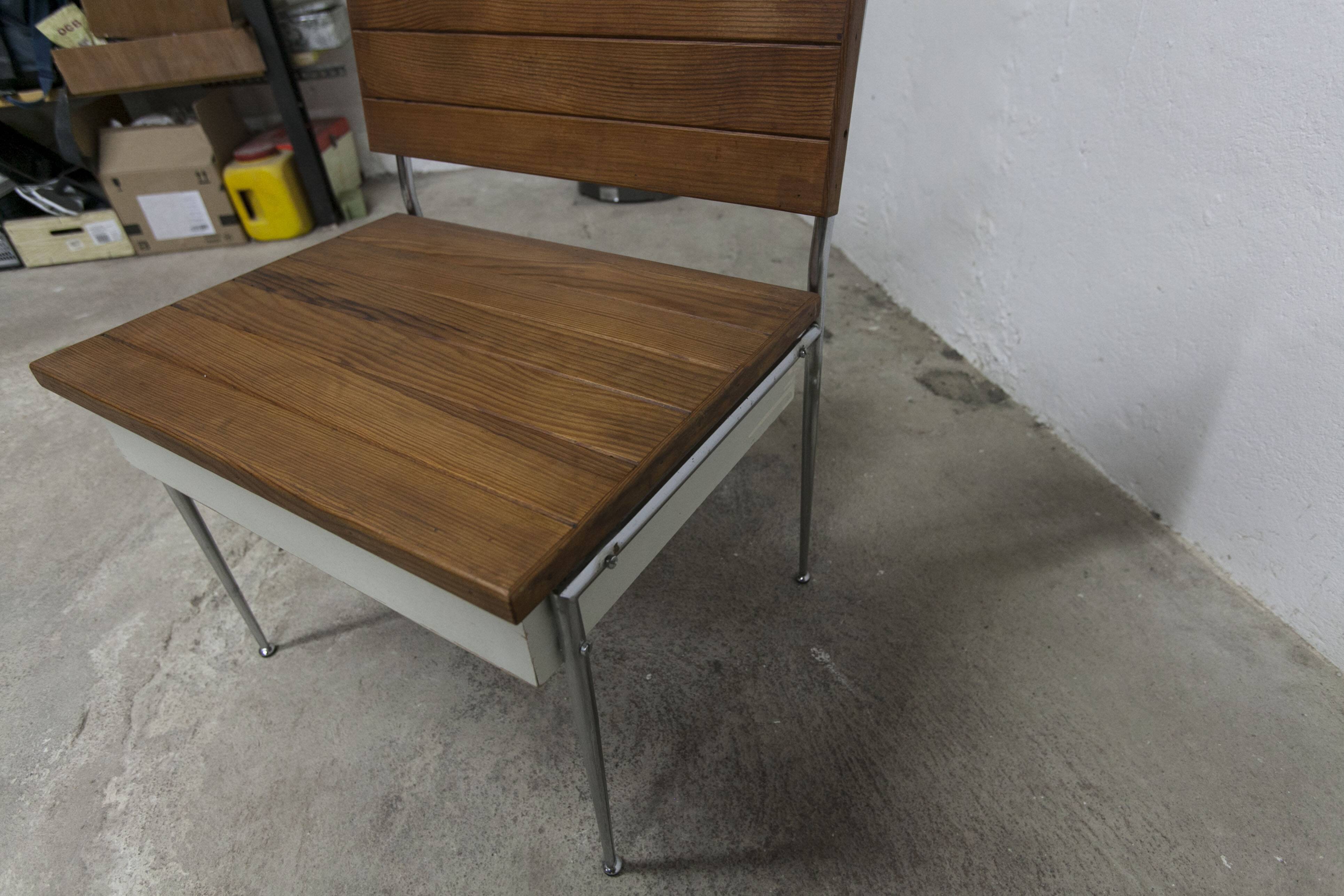 1970 wooden kitchen corner bench set