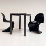 Set of 2 Herman Miller chairs by Verner Panton, 1970's