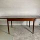 Danish rosewood dining table with extensions, 1960s