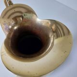 Brass octagonal pitcher vase