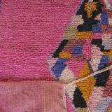 Pink berber rug - 315 x 190 cm