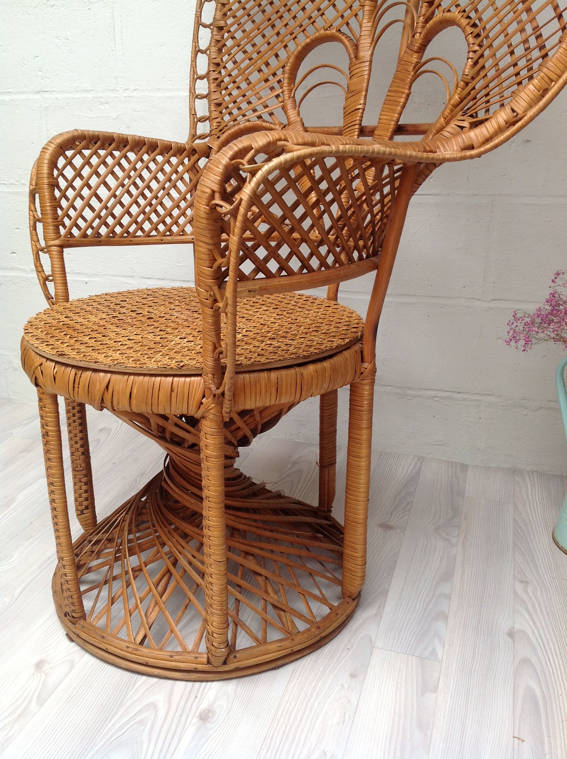 Fauteuil Emmanuelle rotin