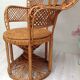 Fauteuil Emmanuelle rotin