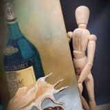 Seafood painting on canvas