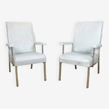 2 fauteuils modernistes 1960