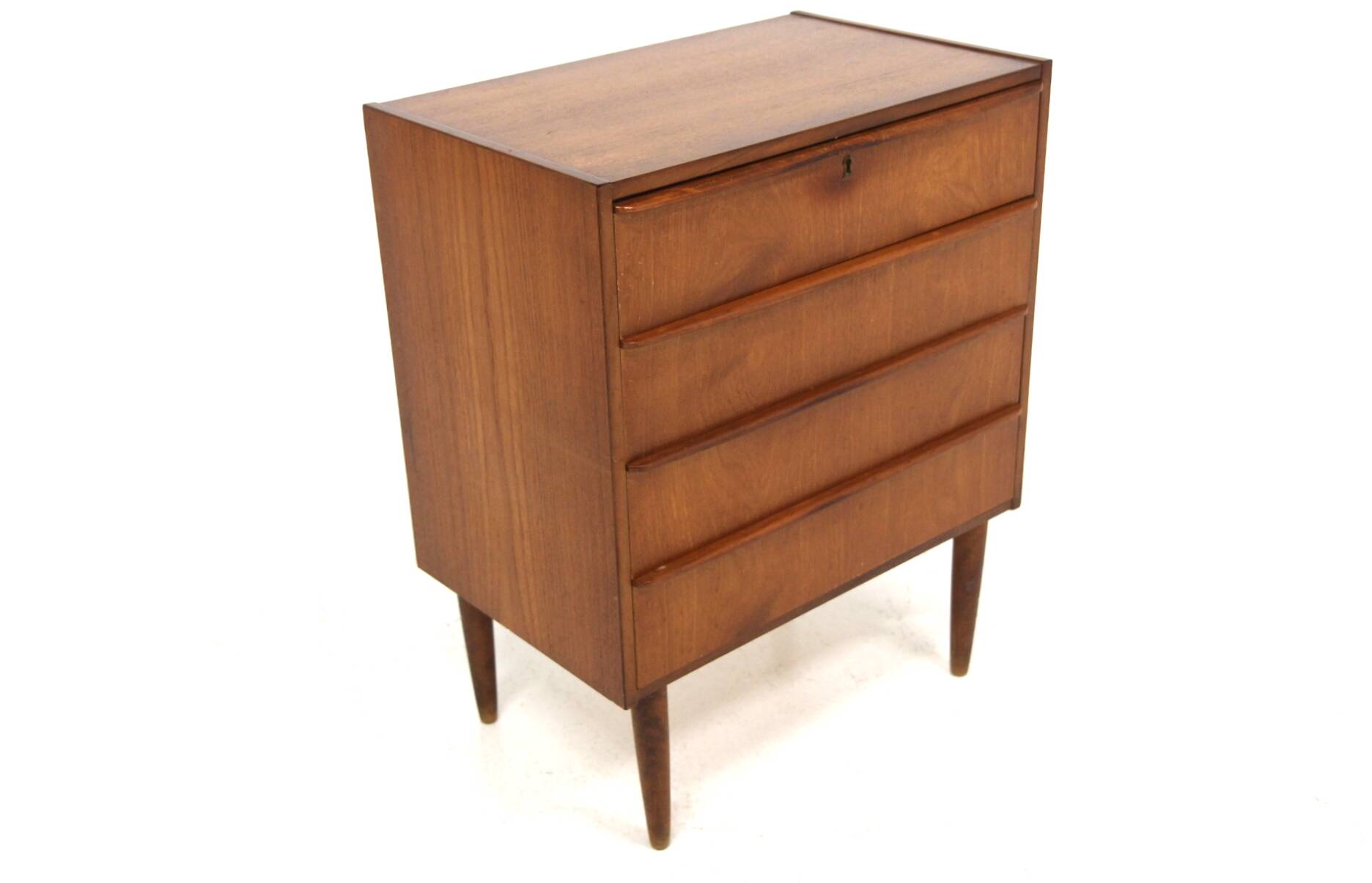 Scandinavian teak chest of drawers, Denmark, 1960