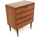 Scandinavian teak chest of drawers, Denmark, 1960