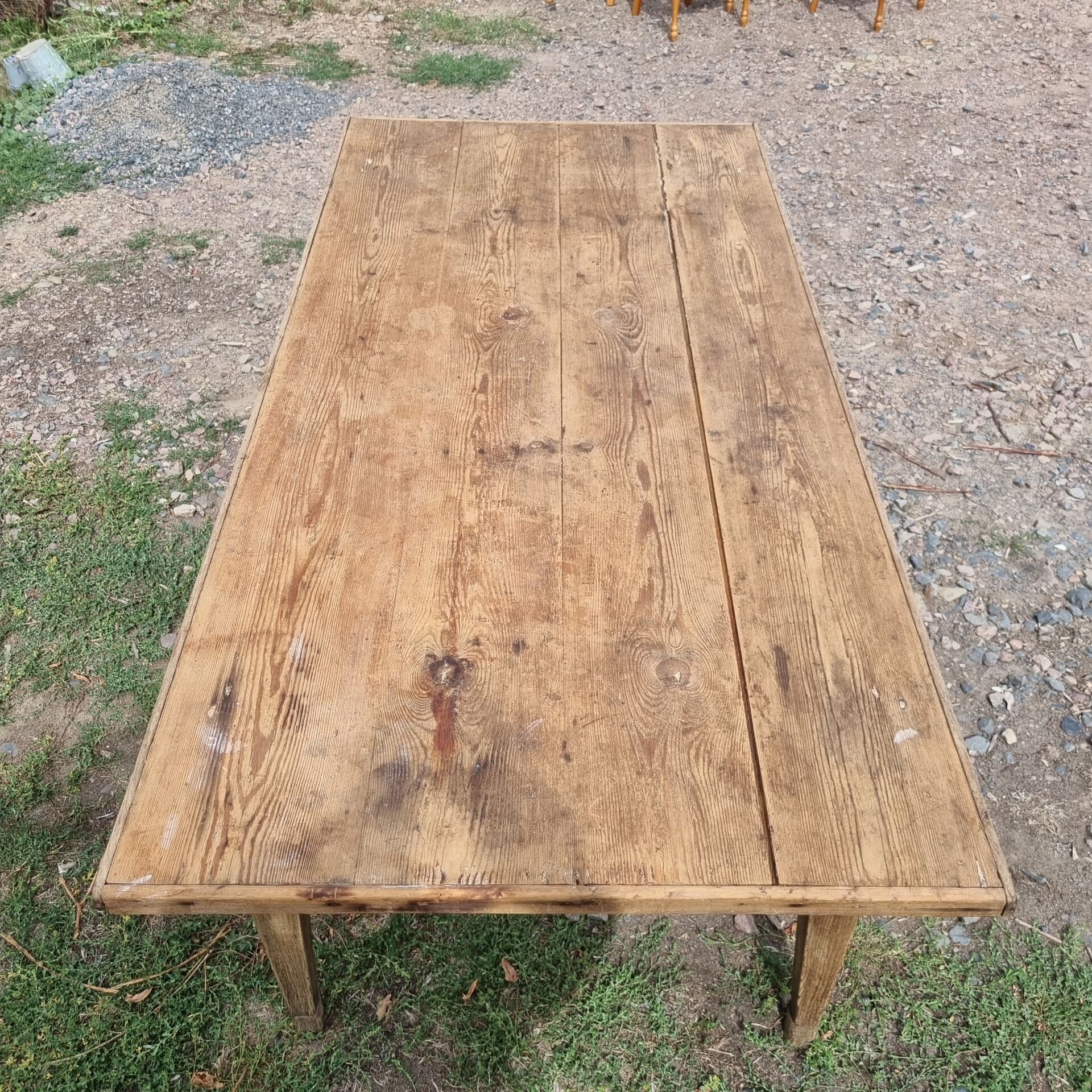 Farm table length 168 cm