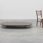 Minimalist Walnut Coffee Table by Cappellini, Italy
