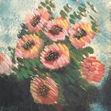 Painting ancient Impressionist flowers