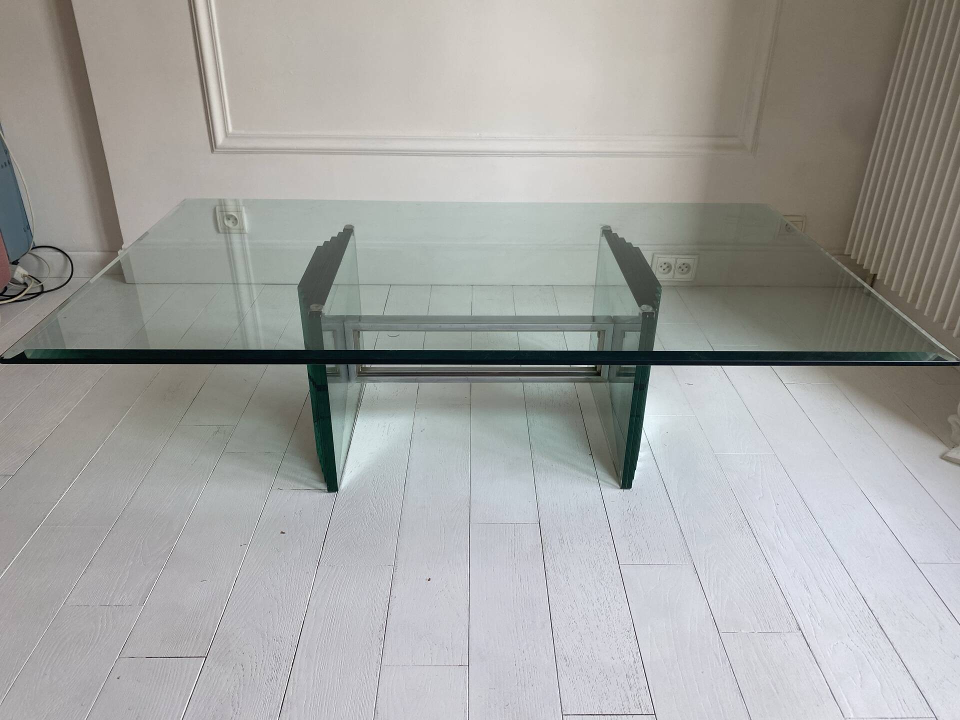 Gallotti & Radice - glass coffee table