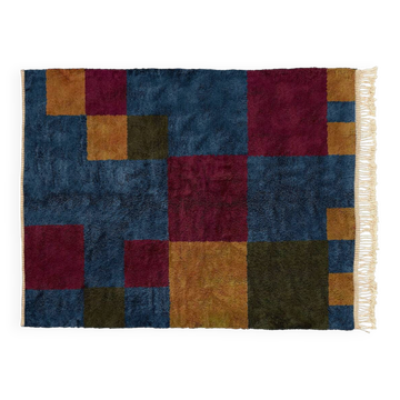 Moroccan wool rug, 250cm x 150cm