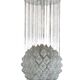 1960s 197070s Tulip Chandelier by J.T. Kalmar for Kalmar Austria