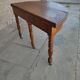 Demi-lune console table