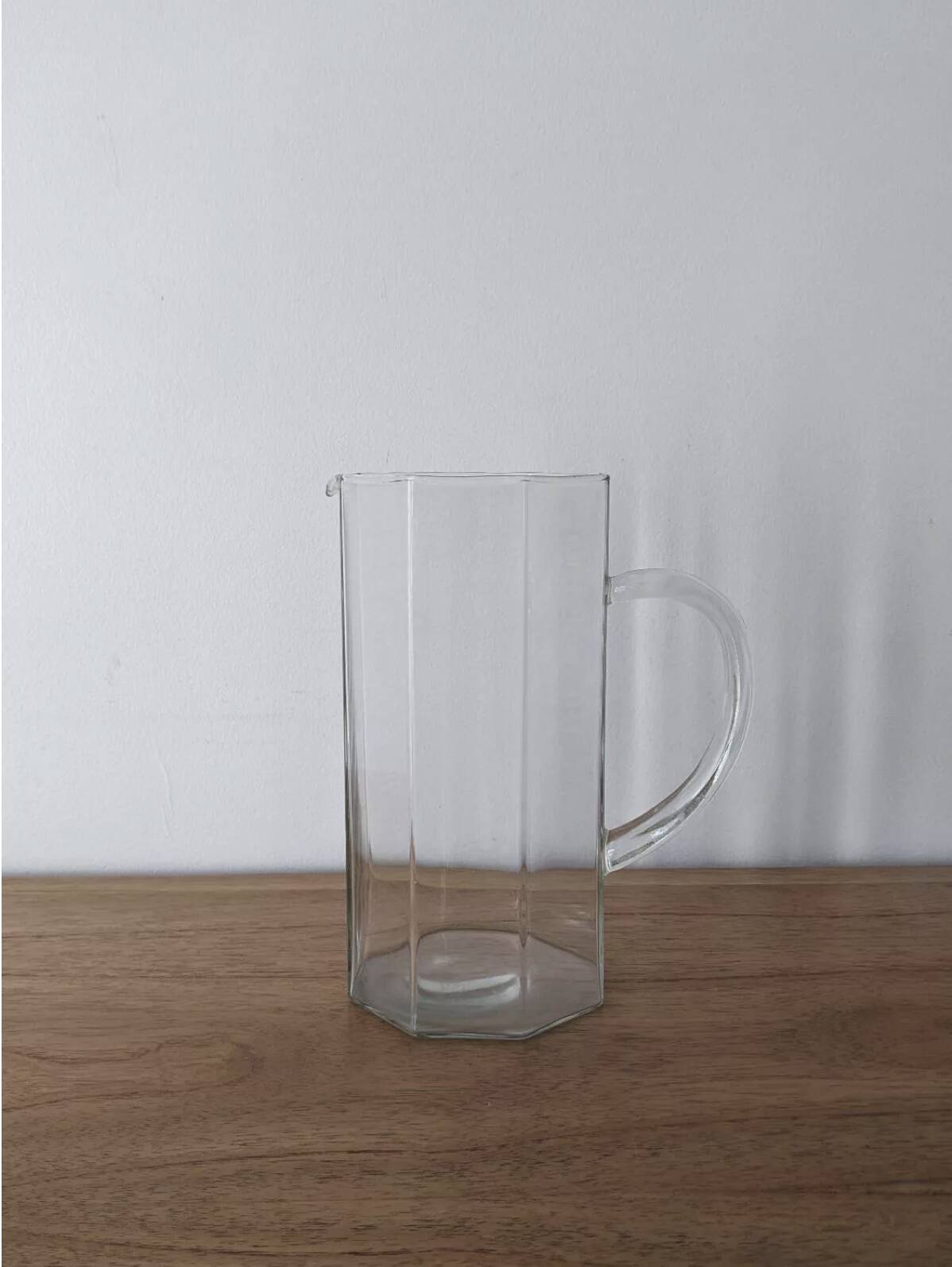 Carafe octogonale