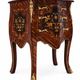 Marquetry chest of drawers with inlay in Louis XV style