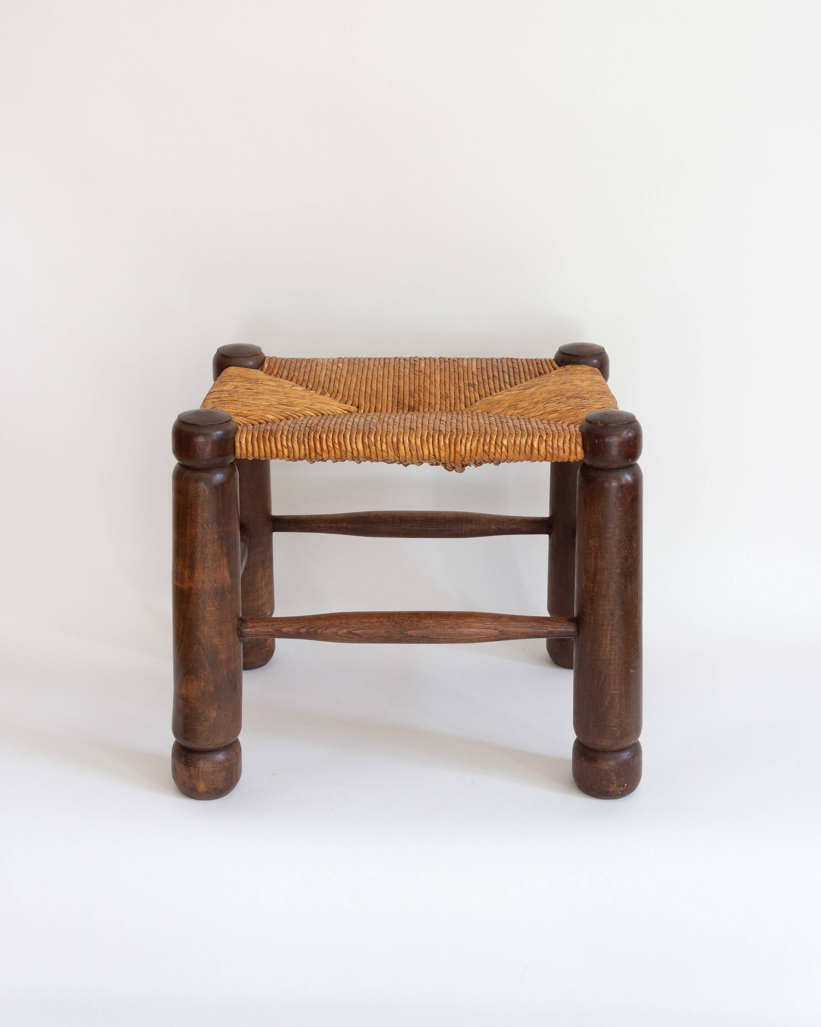 Footrest or low stool, 40s-50s