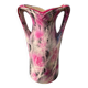 Art Deco pink ceramic vase