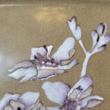Empty ceramic square pocket after the design of Anne Froget for Jardin d'Ulysse