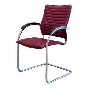 6 Cantilever Tubular Dining Chairs Model S74 FV by Josep Gorcica for Thonet
