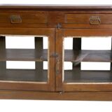 Old counter - Burmese tkk shopkeeper display