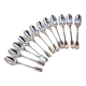 12 Silverplated teaspoons