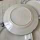 Lot of 4 mismatched flat plates terre de fer "alton" late nineteenth