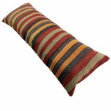 Vintage turkish kilim cushion cover , 120 x 40 cm