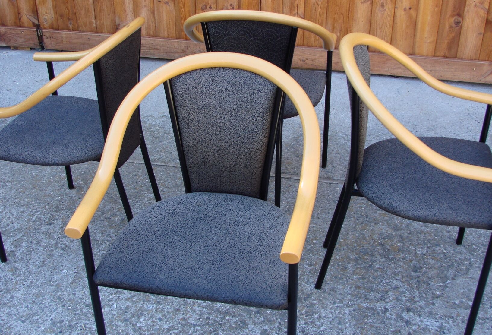 Ensemble de 4 chaises, années 1970