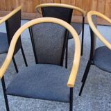 Set of 4 chairs , 1970s