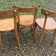 Vintage bistro chairs