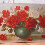 Still life bouquet of roses