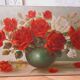 Nature morte bouquet de roses