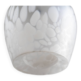 Lampe suspendue en verre tchécoslovaque, années 1970
