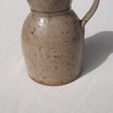 Sandstone pitcher signed Jean Migeon La Borne