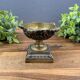 Empire Style Bronze Cup on Pedestal