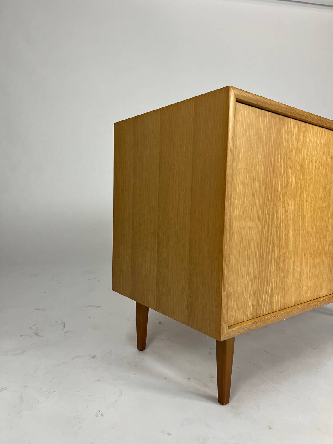 Vintage chest of drawers sideboard lowboard oak WK Möbel 70s cabinet