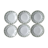 6 flat plates of Saint Amand the waters 30 years