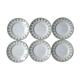 6 flat plates of Saint Amand the waters 30 years